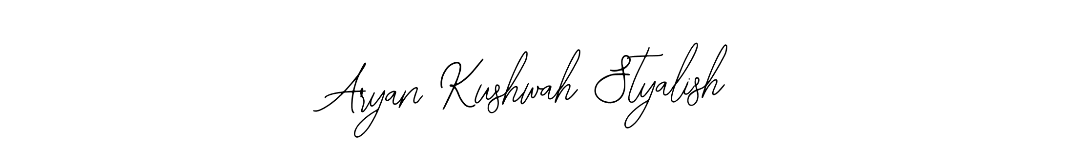 Design your own signature with our free online signature maker. With this signature software, you can create a handwritten (Bearetta-2O07w) signature for name Aryan Kushwah Styalish. Aryan Kushwah Styalish signature style 12 images and pictures png