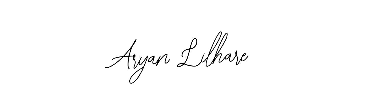 Aryan Lilhare stylish signature style. Best Handwritten Sign (Bearetta-2O07w) for my name. Handwritten Signature Collection Ideas for my name Aryan Lilhare. Aryan Lilhare signature style 12 images and pictures png