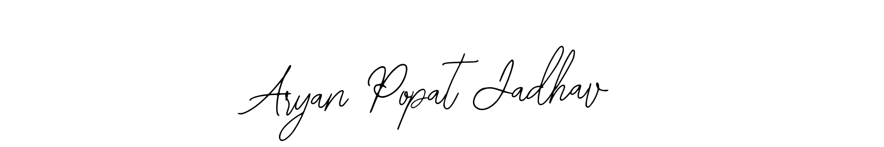 Use a signature maker to create a handwritten signature online. With this signature software, you can design (Bearetta-2O07w) your own signature for name Aryan Popat Jadhav. Aryan Popat Jadhav signature style 12 images and pictures png