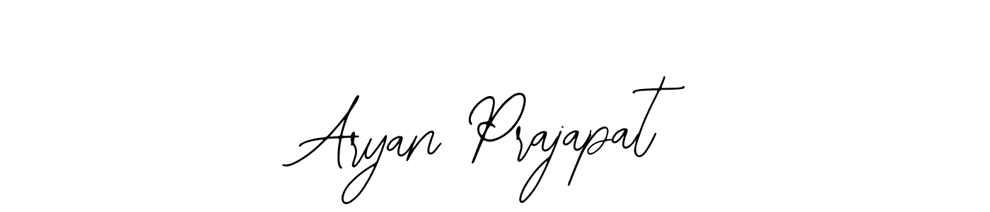 The best way (Bearetta-2O07w) to make a short signature is to pick only two or three words in your name. The name Aryan Prajapat include a total of six letters. For converting this name. Aryan Prajapat signature style 12 images and pictures png