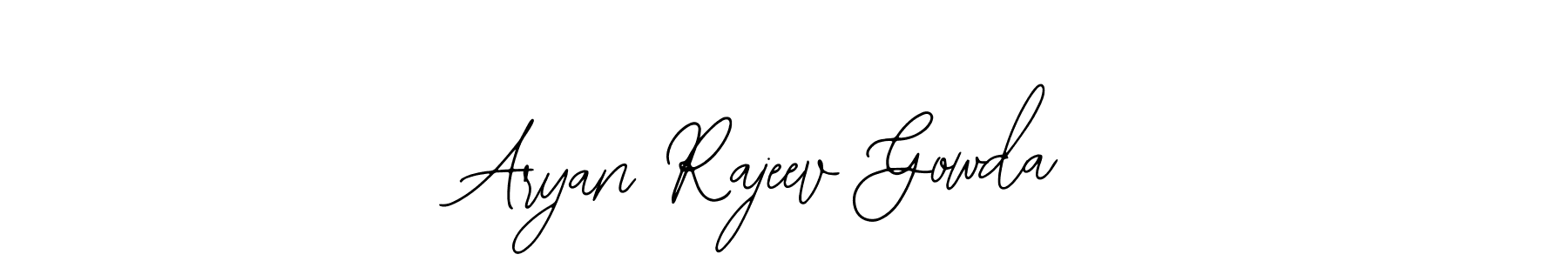 It looks lik you need a new signature style for name Aryan Rajeev Gowda. Design unique handwritten (Bearetta-2O07w) signature with our free signature maker in just a few clicks. Aryan Rajeev Gowda signature style 12 images and pictures png