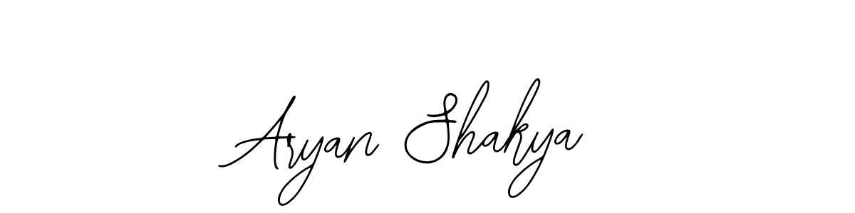 Aryan Shakya stylish signature style. Best Handwritten Sign (Bearetta-2O07w) for my name. Handwritten Signature Collection Ideas for my name Aryan Shakya. Aryan Shakya signature style 12 images and pictures png