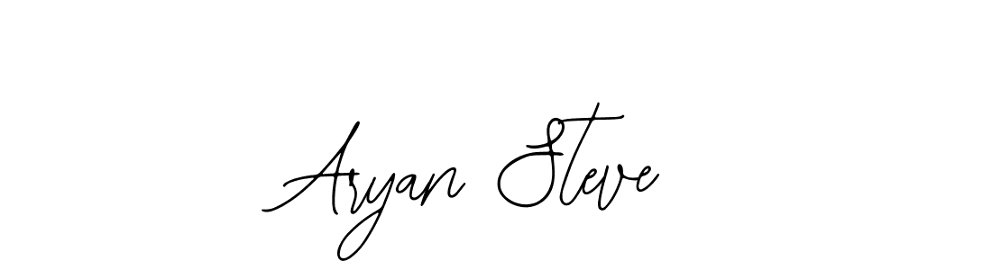 The best way (Bearetta-2O07w) to make a short signature is to pick only two or three words in your name. The name Aryan Steve include a total of six letters. For converting this name. Aryan Steve signature style 12 images and pictures png