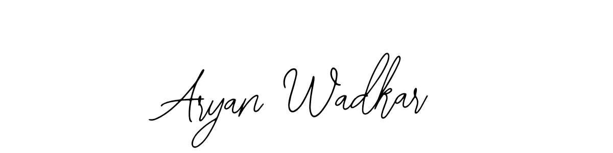 Similarly Bearetta-2O07w is the best handwritten signature design. Signature creator online .You can use it as an online autograph creator for name Aryan Wadkar. Aryan Wadkar signature style 12 images and pictures png