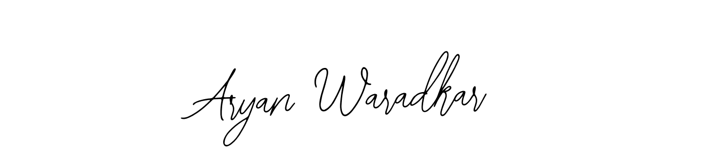 Design your own signature with our free online signature maker. With this signature software, you can create a handwritten (Bearetta-2O07w) signature for name Aryan Waradkar. Aryan Waradkar signature style 12 images and pictures png