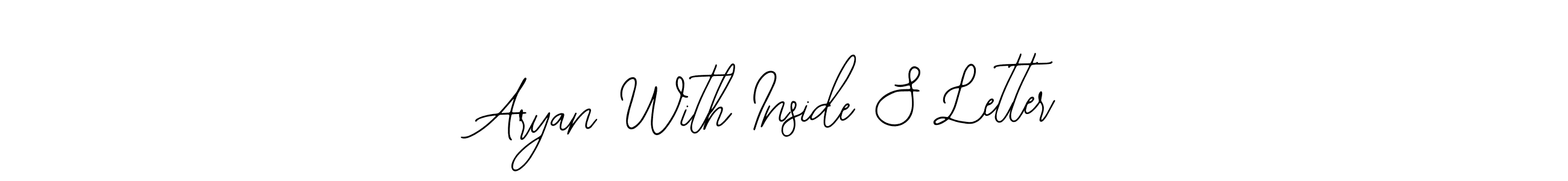 How to Draw Aryan With Inside S Letter signature style? Bearetta-2O07w is a latest design signature styles for name Aryan With Inside S Letter. Aryan With Inside S Letter signature style 12 images and pictures png