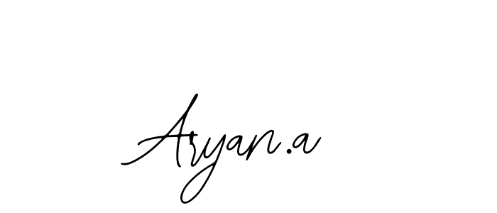 Once you've used our free online signature maker to create your best signature Bearetta-2O07w style, it's time to enjoy all of the benefits that Aryan.a name signing documents. Aryan.a signature style 12 images and pictures png