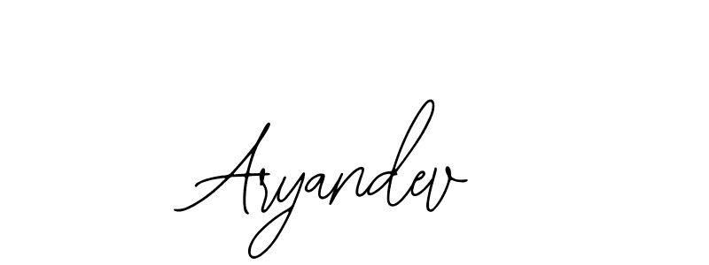 Make a beautiful signature design for name Aryandev. Use this online signature maker to create a handwritten signature for free. Aryandev signature style 12 images and pictures png