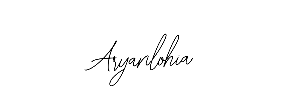 Bearetta-2O07w is a professional signature style that is perfect for those who want to add a touch of class to their signature. It is also a great choice for those who want to make their signature more unique. Get Aryanlohia name to fancy signature for free. Aryanlohia signature style 12 images and pictures png