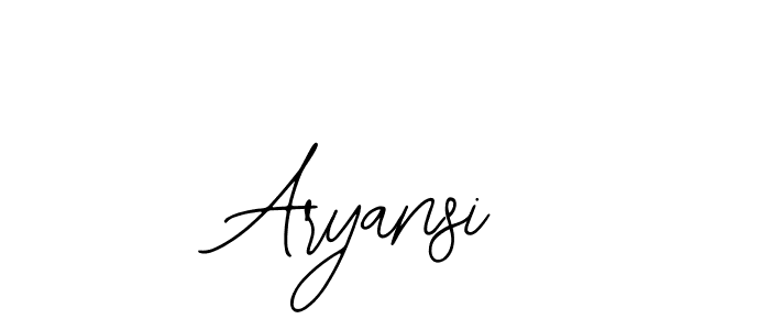 if you are searching for the best signature style for your name Aryansi. so please give up your signature search. here we have designed multiple signature styles  using Bearetta-2O07w. Aryansi signature style 12 images and pictures png