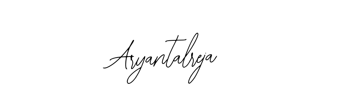 if you are searching for the best signature style for your name Aryantalreja. so please give up your signature search. here we have designed multiple signature styles  using Bearetta-2O07w. Aryantalreja signature style 12 images and pictures png