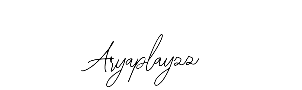 Aryaplayzz stylish signature style. Best Handwritten Sign (Bearetta-2O07w) for my name. Handwritten Signature Collection Ideas for my name Aryaplayzz. Aryaplayzz signature style 12 images and pictures png