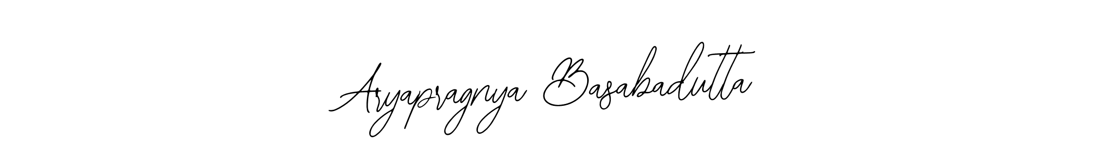 Aryapragnya Basabadutta stylish signature style. Best Handwritten Sign (Bearetta-2O07w) for my name. Handwritten Signature Collection Ideas for my name Aryapragnya Basabadutta. Aryapragnya Basabadutta signature style 12 images and pictures png