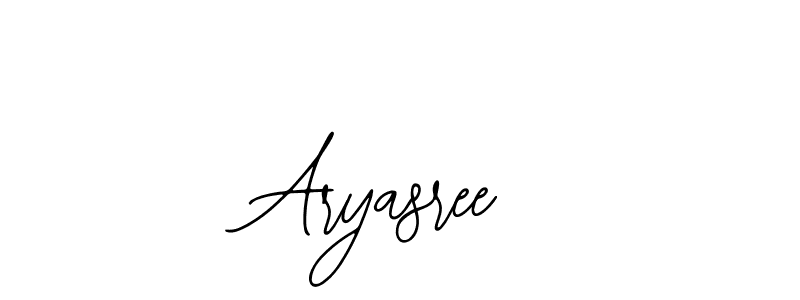 You should practise on your own different ways (Bearetta-2O07w) to write your name (Aryasree) in signature. don't let someone else do it for you. Aryasree signature style 12 images and pictures png