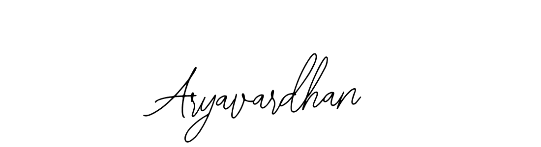 Bearetta-2O07w is a professional signature style that is perfect for those who want to add a touch of class to their signature. It is also a great choice for those who want to make their signature more unique. Get Aryavardhan name to fancy signature for free. Aryavardhan signature style 12 images and pictures png