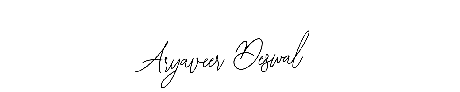 Make a short Aryaveer Deswal signature style. Manage your documents anywhere anytime using Bearetta-2O07w. Create and add eSignatures, submit forms, share and send files easily. Aryaveer Deswal signature style 12 images and pictures png