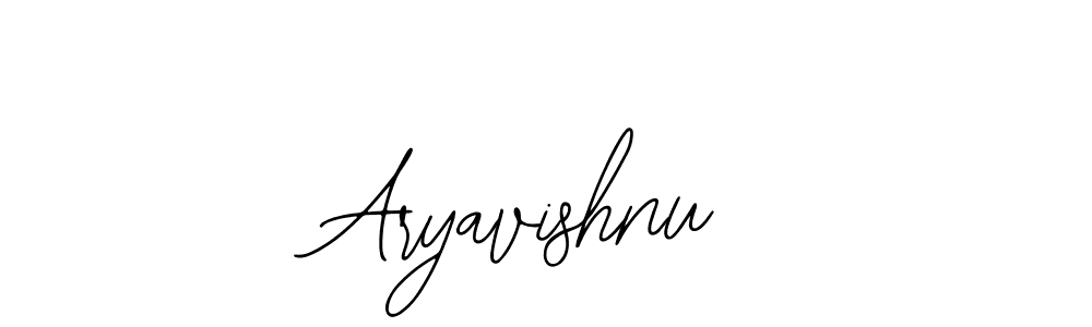 Make a beautiful signature design for name Aryavishnu. With this signature (Bearetta-2O07w) style, you can create a handwritten signature for free. Aryavishnu signature style 12 images and pictures png