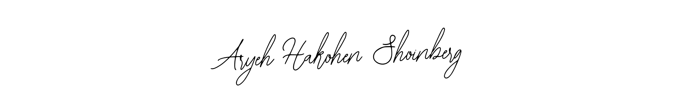 How to Draw Aryeh Hakohen Shoinberg signature style? Bearetta-2O07w is a latest design signature styles for name Aryeh Hakohen Shoinberg. Aryeh Hakohen Shoinberg signature style 12 images and pictures png