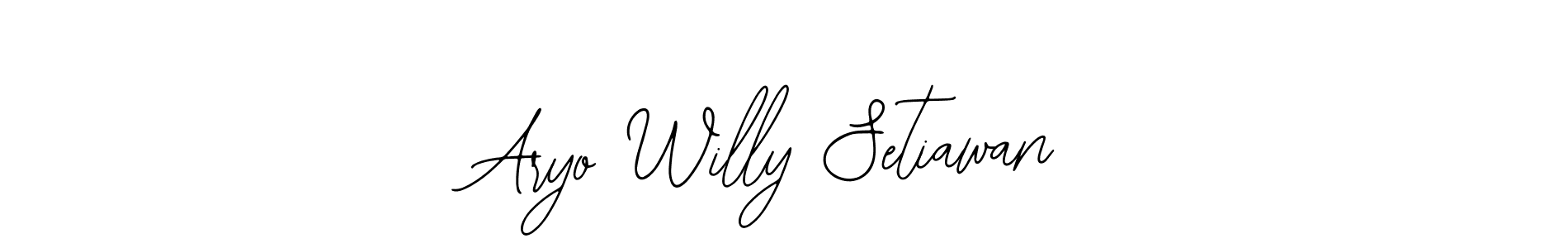 How to make Aryo Willy Setiawan signature? Bearetta-2O07w is a professional autograph style. Create handwritten signature for Aryo Willy Setiawan name. Aryo Willy Setiawan signature style 12 images and pictures png