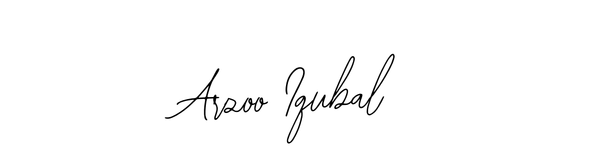 Arzoo Iqubal stylish signature style. Best Handwritten Sign (Bearetta-2O07w) for my name. Handwritten Signature Collection Ideas for my name Arzoo Iqubal. Arzoo Iqubal signature style 12 images and pictures png