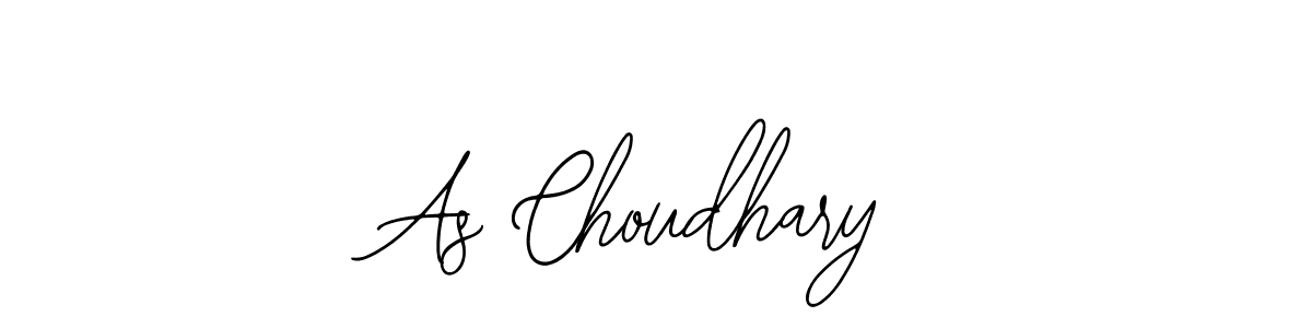 Also You can easily find your signature by using the search form. We will create As Choudhary name handwritten signature images for you free of cost using Bearetta-2O07w sign style. As Choudhary signature style 12 images and pictures png