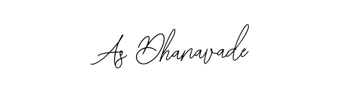 Make a beautiful signature design for name As Dhanavade. Use this online signature maker to create a handwritten signature for free. As Dhanavade signature style 12 images and pictures png