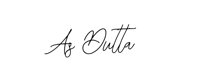 Use a signature maker to create a handwritten signature online. With this signature software, you can design (Bearetta-2O07w) your own signature for name As Dutta. As Dutta signature style 12 images and pictures png