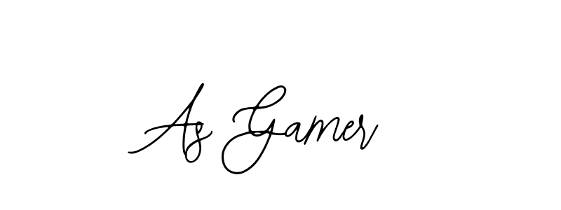 Create a beautiful signature design for name As Gamer. With this signature (Bearetta-2O07w) fonts, you can make a handwritten signature for free. As Gamer signature style 12 images and pictures png