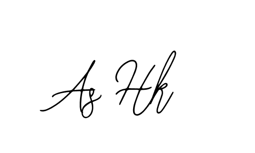Similarly Bearetta-2O07w is the best handwritten signature design. Signature creator online .You can use it as an online autograph creator for name As Hk. As Hk signature style 12 images and pictures png