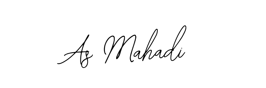Design your own signature with our free online signature maker. With this signature software, you can create a handwritten (Bearetta-2O07w) signature for name As Mahadi. As Mahadi signature style 12 images and pictures png