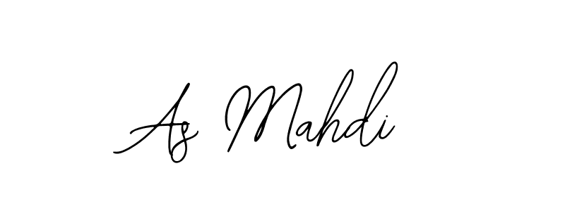 You should practise on your own different ways (Bearetta-2O07w) to write your name (As Mahdi) in signature. don't let someone else do it for you. As Mahdi signature style 12 images and pictures png