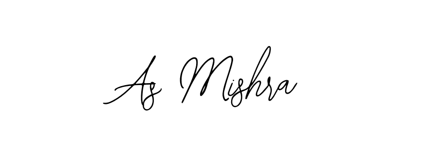 Make a beautiful signature design for name As Mishra. With this signature (Bearetta-2O07w) style, you can create a handwritten signature for free. As Mishra signature style 12 images and pictures png