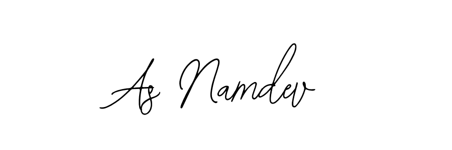 Here are the top 10 professional signature styles for the name As Namdev. These are the best autograph styles you can use for your name. As Namdev signature style 12 images and pictures png