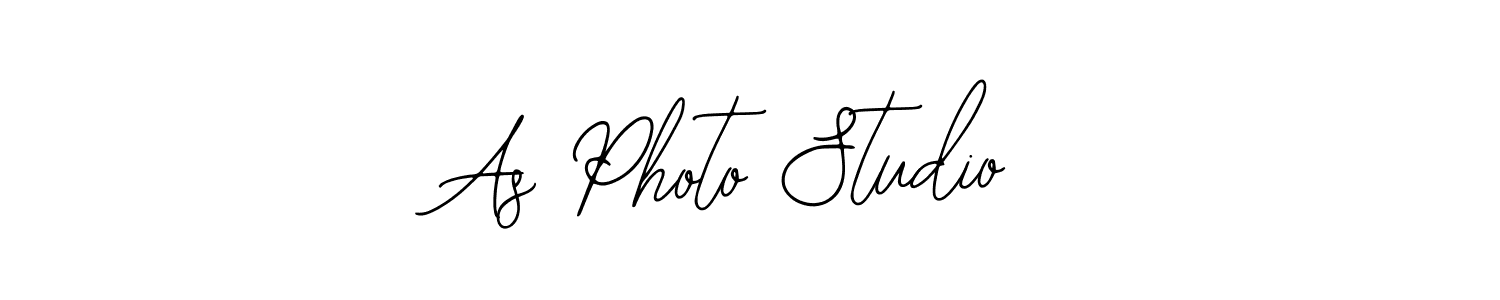 Make a beautiful signature design for name As Photo Studio. With this signature (Bearetta-2O07w) style, you can create a handwritten signature for free. As Photo Studio signature style 12 images and pictures png
