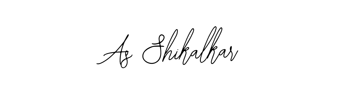 if you are searching for the best signature style for your name As Shikalkar. so please give up your signature search. here we have designed multiple signature styles  using Bearetta-2O07w. As Shikalkar signature style 12 images and pictures png