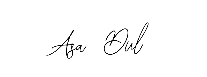 This is the best signature style for the Asa  Dul name. Also you like these signature font (Bearetta-2O07w). Mix name signature. Asa  Dul signature style 12 images and pictures png