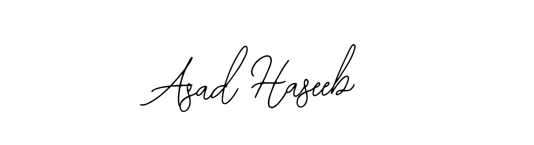 Make a beautiful signature design for name Asad Haseeb. With this signature (Bearetta-2O07w) style, you can create a handwritten signature for free. Asad Haseeb signature style 12 images and pictures png