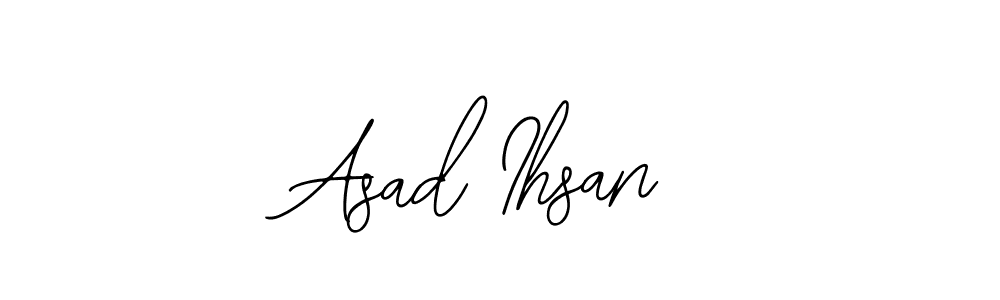 Also we have Asad Ihsan name is the best signature style. Create professional handwritten signature collection using Bearetta-2O07w autograph style. Asad Ihsan signature style 12 images and pictures png