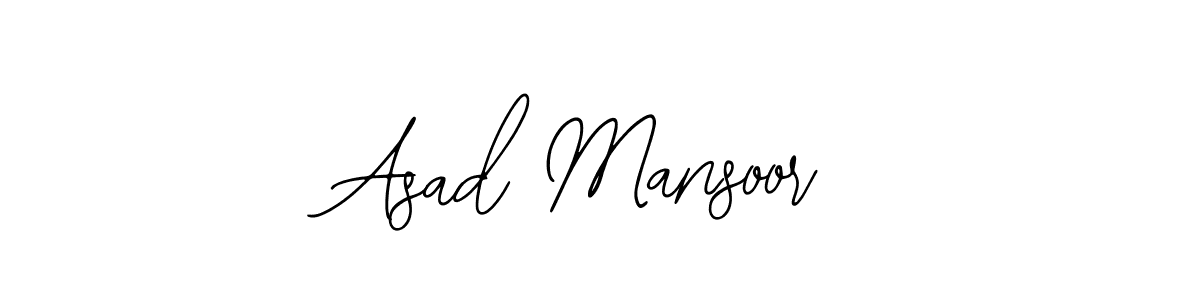 It looks lik you need a new signature style for name Asad Mansoor. Design unique handwritten (Bearetta-2O07w) signature with our free signature maker in just a few clicks. Asad Mansoor signature style 12 images and pictures png