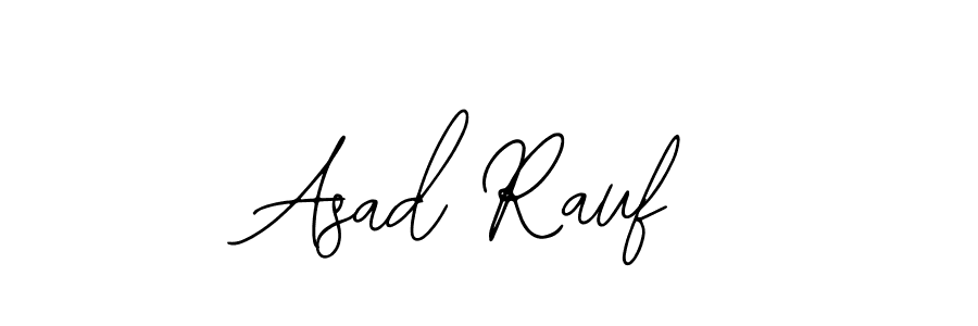 How to make Asad Rauf signature? Bearetta-2O07w is a professional autograph style. Create handwritten signature for Asad Rauf name. Asad Rauf signature style 12 images and pictures png