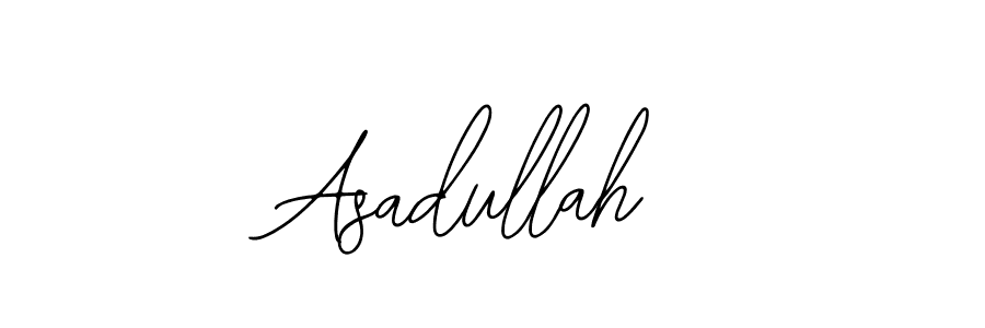 Make a beautiful signature design for name Asadullah. Use this online signature maker to create a handwritten signature for free. Asadullah signature style 12 images and pictures png