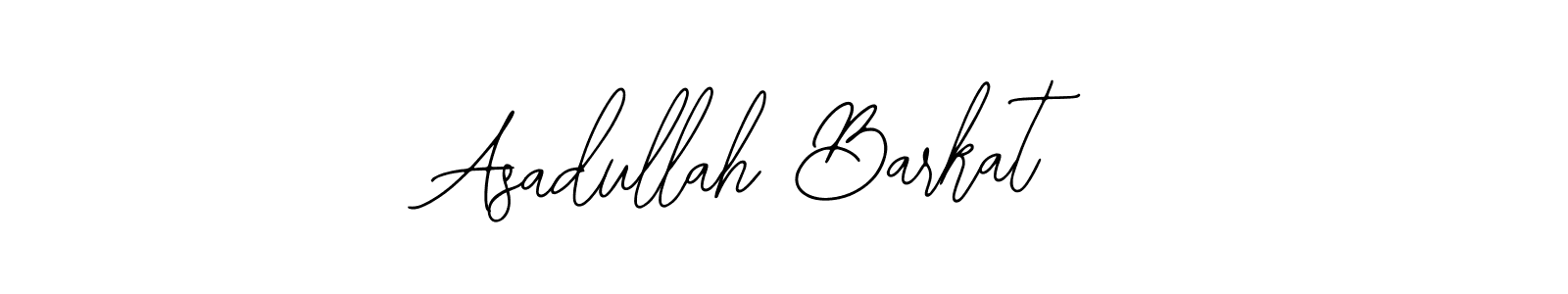 How to make Asadullah Barkat signature? Bearetta-2O07w is a professional autograph style. Create handwritten signature for Asadullah Barkat name. Asadullah Barkat signature style 12 images and pictures png