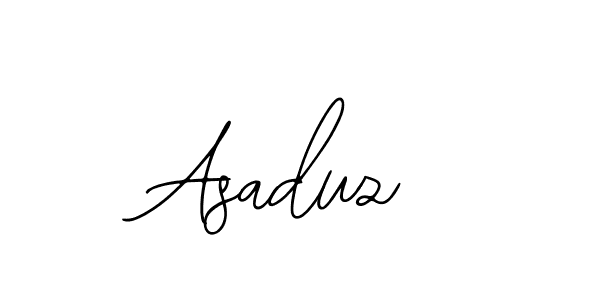 How to make Asaduz signature? Bearetta-2O07w is a professional autograph style. Create handwritten signature for Asaduz name. Asaduz signature style 12 images and pictures png