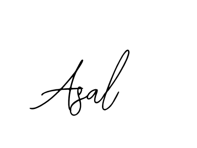 How to make Asal name signature. Use Bearetta-2O07w style for creating short signs online. This is the latest handwritten sign. Asal signature style 12 images and pictures png
