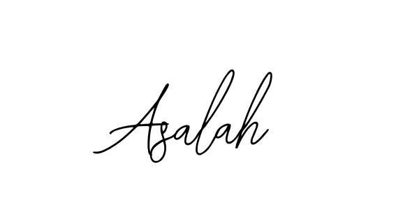 How to make Asalah signature? Bearetta-2O07w is a professional autograph style. Create handwritten signature for Asalah name. Asalah signature style 12 images and pictures png