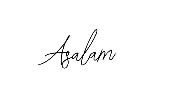 It looks lik you need a new signature style for name Asalam. Design unique handwritten (Bearetta-2O07w) signature with our free signature maker in just a few clicks. Asalam signature style 12 images and pictures png