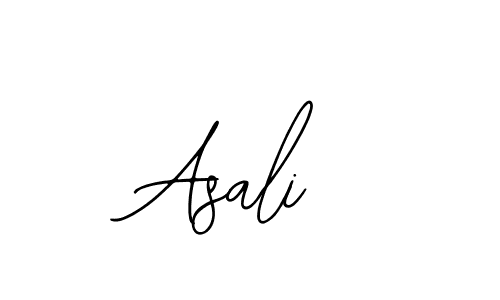 How to make Asali name signature. Use Bearetta-2O07w style for creating short signs online. This is the latest handwritten sign. Asali signature style 12 images and pictures png