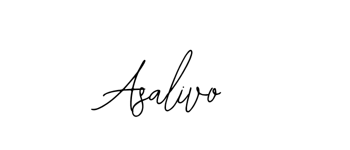 Also You can easily find your signature by using the search form. We will create Asalivo name handwritten signature images for you free of cost using Bearetta-2O07w sign style. Asalivo signature style 12 images and pictures png