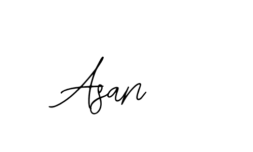 How to make Asan  signature? Bearetta-2O07w is a professional autograph style. Create handwritten signature for Asan  name. Asan  signature style 12 images and pictures png