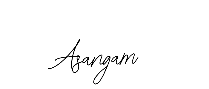 Make a beautiful signature design for name Asangam. With this signature (Bearetta-2O07w) style, you can create a handwritten signature for free. Asangam signature style 12 images and pictures png